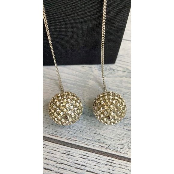 🛑SOLD🛑Authentic Rare Chanel CC Silver Crystal - Picture 3 of 12